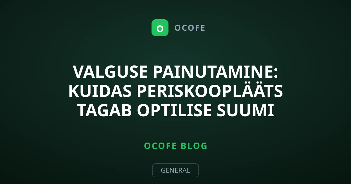 Valguse painutamine: Kuidas periskooplääts tagab optilise suumi
